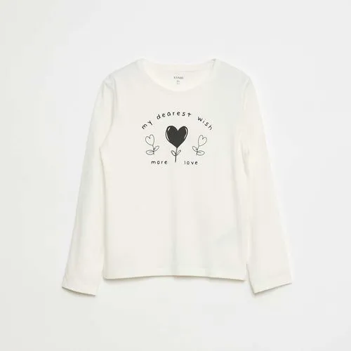 t-shirt imprimé blanc