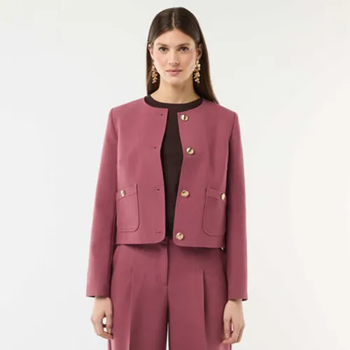 veste courte de cérémonie unie rouge