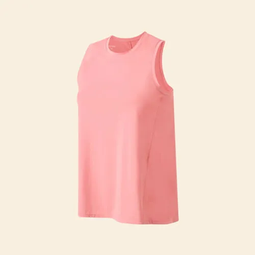débardeur de sport avec fente au dos rose débardeur de sport avec fente au dos rose