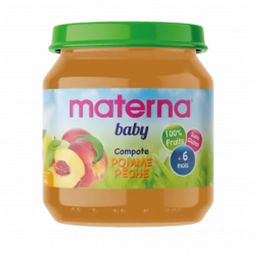 Compote Pomme Pêche Compote Pomme Pêche