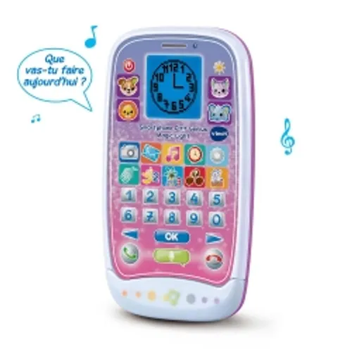 Smartphone P'tit Genius magic light rose Smartphone P'tit Genius magic light rose