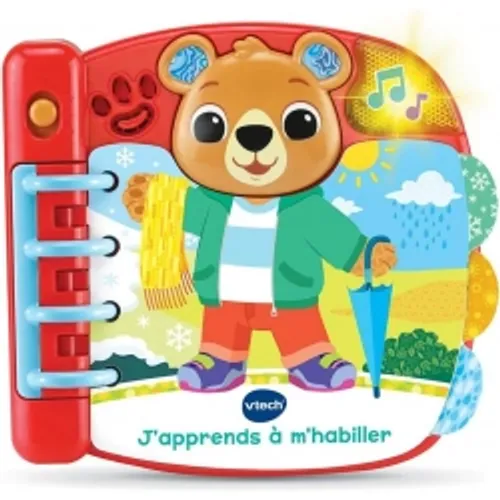 Livre J'apprends à m'habiller