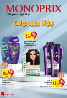 Catalogue Monoprix du 05 au 18 Janvier