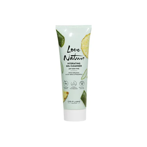 Gel Nettoyant Hydratant à l'Extrait Naturel de l'Aloe Vera et l'Ananas Love Nature