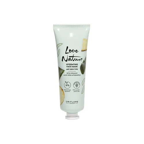 Masque Hydratant à l'Extrait Naturel de l'Aloe Vera et l'Ananas Love Nature