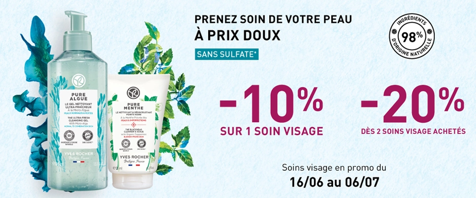 Catalogue Yves Rocher : Parfums, cheveux, idées cadeaux