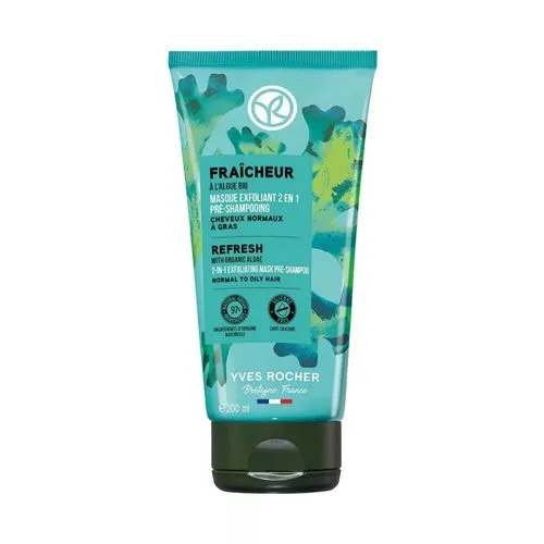 Fraicheur Masque Exfoliant 2en1 Pré-shampooing